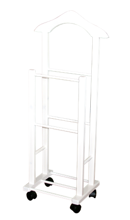 Вешалка для одежды напольная 46х30х109ю,Полиуретан белый в Альметьевске - изображение