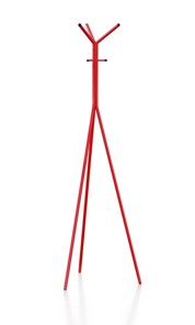 Вешалка для одежды Крауз-11, цвет красный в Казани