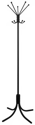 Вешалка для одежды КР-10Л, цвет черный в Набережных Челнах - изображение