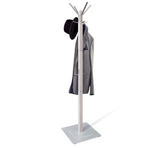 Вешалка для одежды Альберо SHT-CR11 (беленый/алюм.мет) в Альметьевске - предосмотр