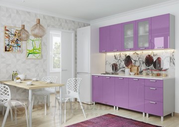 Кухонный гарнитур Модерн, фиолетовый металлик в Набережных Челнах