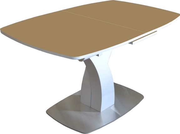 Кухонный стол раскладной Нотр-Дам (стекло) в Нижнекамске - изображение