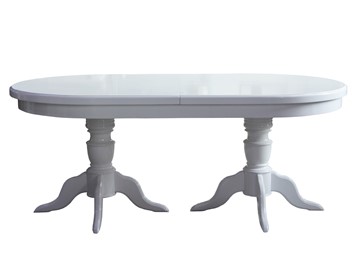 Овальный стол 3,0(3,5)х1,1 на двух тумбах, (стандартная покраска) в Альметьевске