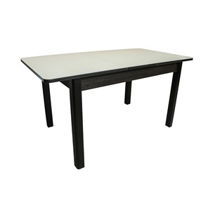 Кухонный стол раздвижной Айсберг-2СТ венге/песок/прямые массив в Альметьевске - предосмотр 1