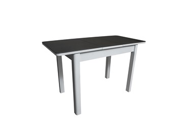Кухонный раздвижной стол Айсберг-1СТ белое-черное в Альметьевске - предосмотр 1