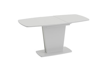 Кухонный раскладной стол Честер тип 2, цвет Белый/Стекло белый глянец в Альметьевске - предосмотр 1