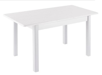 Кухонный раскладной стол Айсберг-01 МДФ, белый МДФ/40 массив прямые белые в Альметьевске
