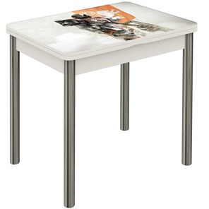 Обеденный раздвижной стол Бари дерево №8 (Exclusive h190/белый) в Альметьевске