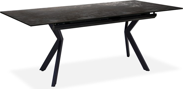 Раздвижной стол Бордо 3CX 180х95 (Oxide Nero/Графит) в Нижнекамске - изображение 1