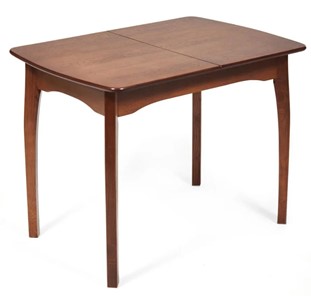 Обеденный раздвижной стол Caterina, бук/мдф, 100+30x70x75, коричневый арт.14122 в Нижнекамске