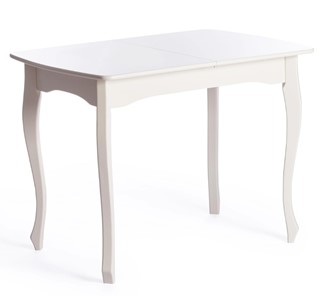 Кухонный стол раздвижной Caterina Provence, бук/мдф, 100+30x70x75, Ivory white арт.19129 в Нижнекамске