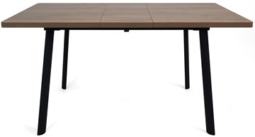 Кухонный стол раздвижной Дали-1L(ноги черные, дуб табако) в Альметьевске - предосмотр 5