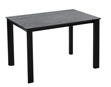 Кухонный стол раздвижной Denver Темный дуб/Черный, Черный в Альметьевске - предосмотр