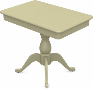 Кухонный стол раздвижной Фабрицио-1 исп. Мини 1100, Тон 10 Покраска + патина с прорисовкой (на столешнице) в Альметьевске