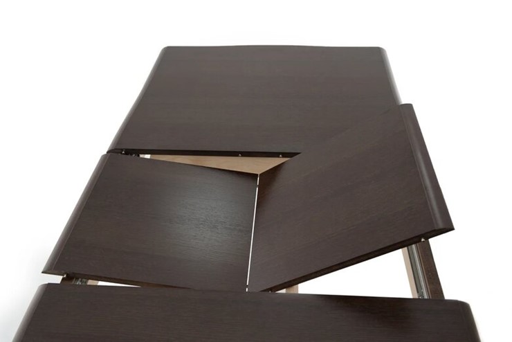 Кухонный стол раскладной Кабриоль 1200х800, (Тон 7 - Орех тёмный) Морилка/Эмаль в Альметьевске - изображение 7