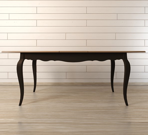 Кухонный стол раскладной Leontina (ST9338BLK) Черный в Набережных Челнах - изображение 1