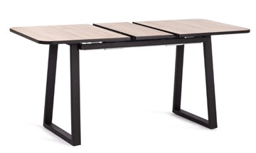 Обеденный раздвижной стол MALTIDO ЛДСП/HPL/металл, 130/160x75x75 Дуб Вотан/чёрный арт.19745 в Нижнекамске - предосмотр 5