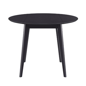 Обеденный раздвижной стол Орион Drop Leaf 100, Черный в Набережных Челнах
