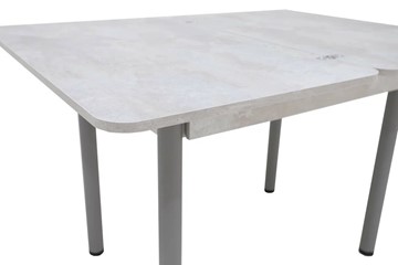 Кухонный стол раздвижной Прайм-3Р, Цемент светлый в Альметьевске - предосмотр 3