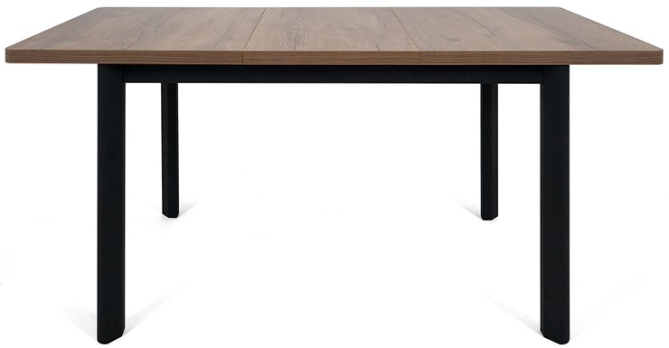 Кухонный стол раздвижной Токио-2L (ноги металлические черные, дуб табако) в Альметьевске - изображение 4