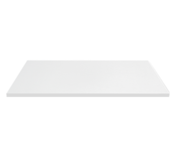 Обеденный стол SHT-TU9-2/ (прозрачный лак/белый шагрень) в Альметьевске - изображение 1