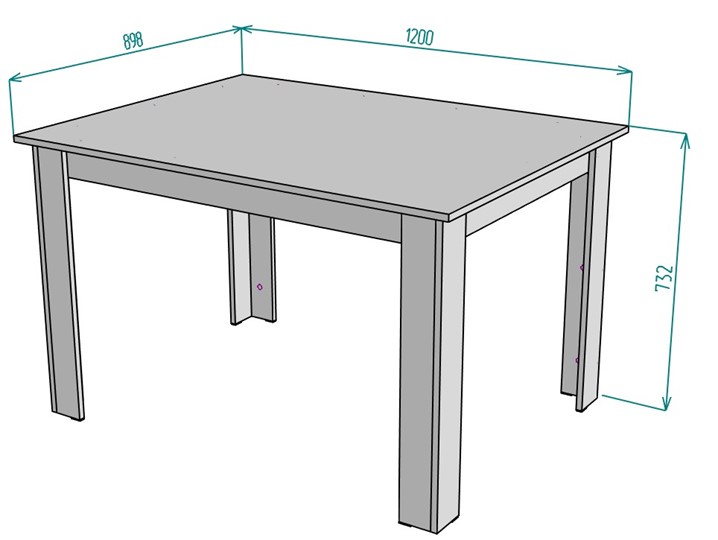 Кухонный стол T36, ЯШТ в Нижнекамске - изображение 1