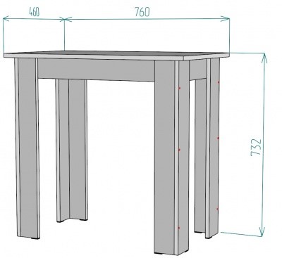 Обеденный стол T94, ЯШС в Нижнекамске - изображение 1