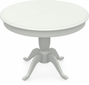 Кухонный круглый стол Леонардо-1 исп. Круг 1000, тон 9 (Морилка/Эмаль) в Набережных Челнах