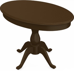 Кухонный стол раскладной Фабрицио-1 исп. Эллипс, Тон 4 Покраска + патина (в местах фрезеровки) в Альметьевске