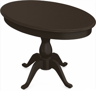Обеденный раздвижной стол Фабрицио-1 исп. Эллипс, Тон 8 Покраска + патина с прорисовкой (на столешнице) в Альметьевске - предосмотр