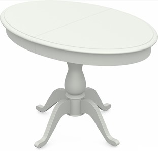Раздвижной стол Фабрицио-1 исп. Эллипс, Тон 9 Покраска + патина с прорисовкой (на столешнице) в Нижнекамске