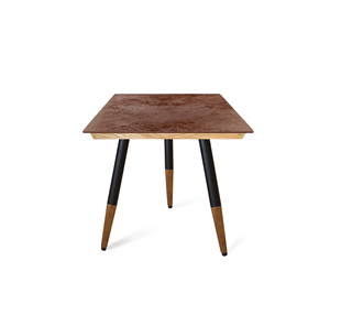 Керамический кухонный стол SHT-TU12 (3 шт.)/ТT8 60/60 (черный/темный орех/прозрачный лак/коричневая сепия) в Бугульме