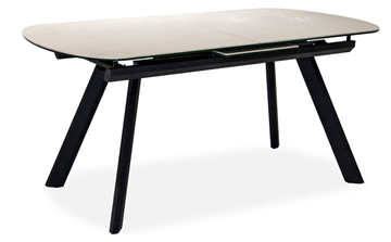 Керамический обеденный стол Шамони 2CQ 160х90 (Oxide Avorio/Графит) в Зеленодольске