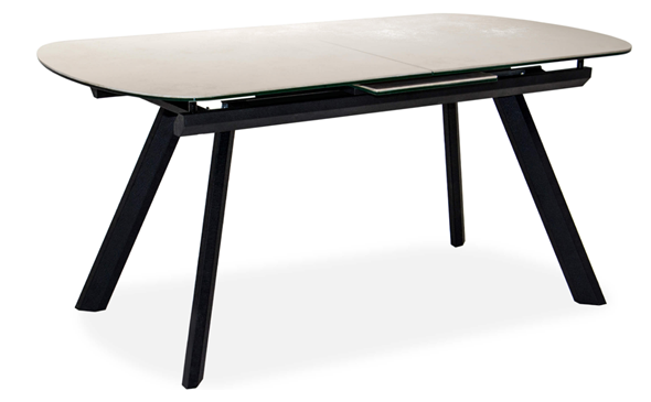 Раздвижной стол Шамони 2CQ 160х90 (Oxide Avorio/Графит) в Альметьевске - изображение