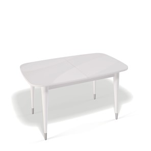 Раздвижной стол Kenner K1250 (Белый/Стекло белое сатин) в Альметьевске