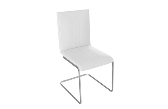 Обеденный стул Марсель, цвет Белый, к/з 124 в Нижнекамске - изображение