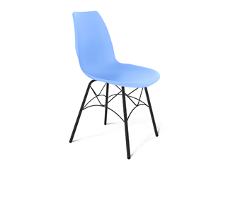 Обеденный стул SHT-ST29/S107 (голубой pan 278/черный муар) в Набережных Челнах