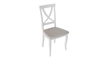 Кухонный стул Лион 2 (Белый матовый/тк № 110) в Альметьевске