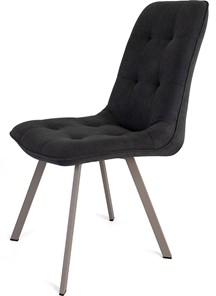 Кухонный стул Бакарди, ноги мокко прямоугольные 1-Q3015/велюр T180 Горький шоколад в Набережных Челнах
