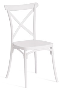 Кухонный стул CROSS (mod. PL24) 48х58х89 White (белый) 11954 арт.20052 в Нижнекамске