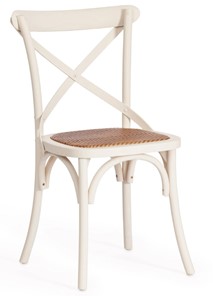 Кухонный стул CROSS (mod.CB2001) 49,5х53,5х87 Белый (butter white) арт.10978 в Нижнекамске