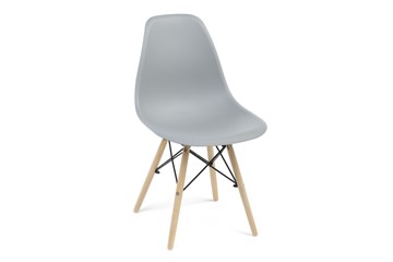 Обеденный стул DSL 110 Wood (светло-серый) в Альметьевске - предосмотр