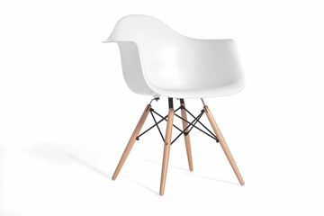 Обеденный стул derstuhl DSL 330 Wood (белый) в Альметьевске