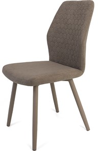 Кухонный стул Кальяри, ноги мокко круглые XL (R32)/велюр T173 Капучино в Нижнекамске
