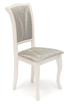 Кухонный стул Opera (OP-SC) 45х53х97 ivory white (слоновая кость 2-5), ткань бирюзовая (H180-19) арт.19446 в Нижнекамске - изображение