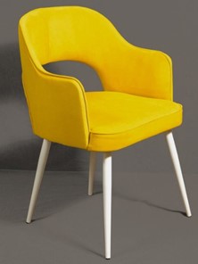 Мягкий стул Палермо желтый в Набережных Челнах