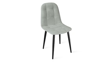 Обеденный стул Райс К1С (Черный муар/Велюр Confetti Silver) в Набережных Челнах