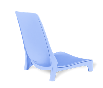 Обеденный стул SHT-ST75/S424-C (голубой/черный муар) в Нижнекамске - предосмотр 2