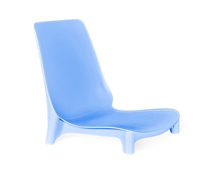 Обеденный стул SHT-ST75/S424-C (голубой/черный муар) в Нижнекамске - изображение 1