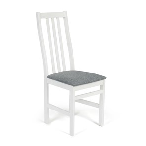 Кухонный стул SWEDEN / white, ткань серая (16/1) id 19556 разобранный в Нижнекамске